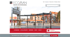 Desktop Screenshot of eco-plan.de